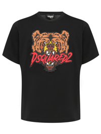 Dsquared2 Футболка из хлопка с принтом