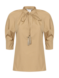 Max Mara Блуза из хлопка свободного кроя