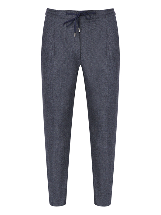 LARDINI Брюки из шерсти с узором