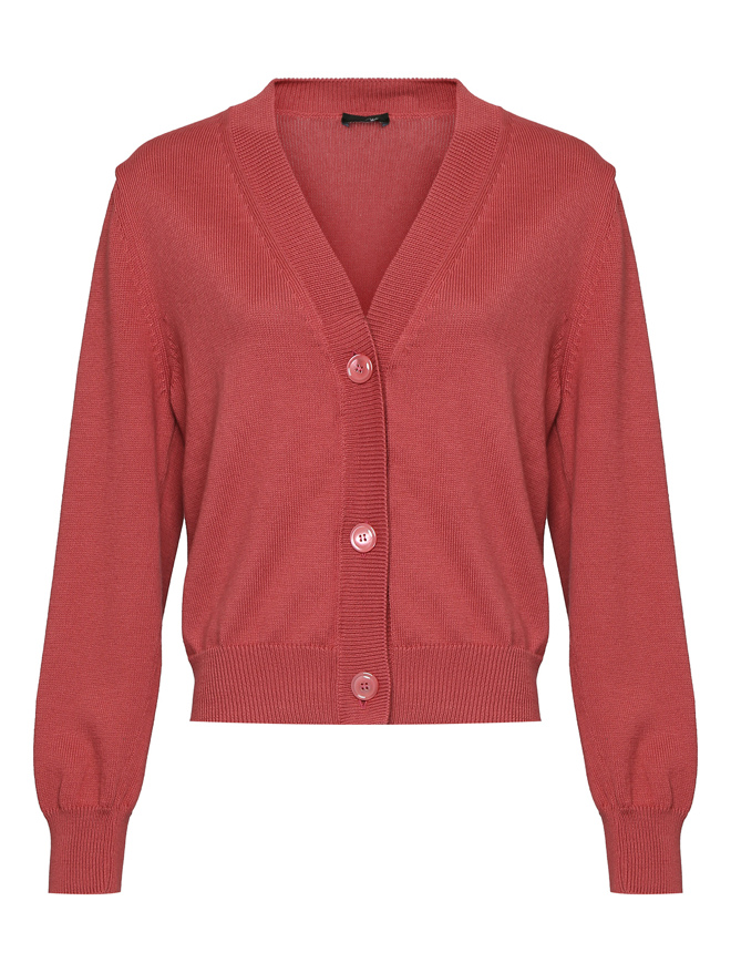 Weekend Max Mara Базовый кардиган из хлопка