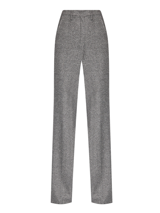Max Mara Брюки прямого кроя из смесовой шерсти