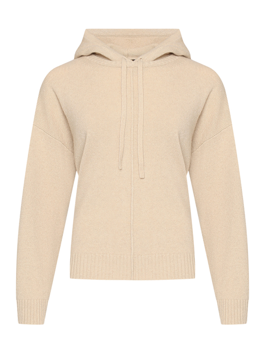 Weekend Max Mara Джемпер из смешанной шерсти с капюшоном