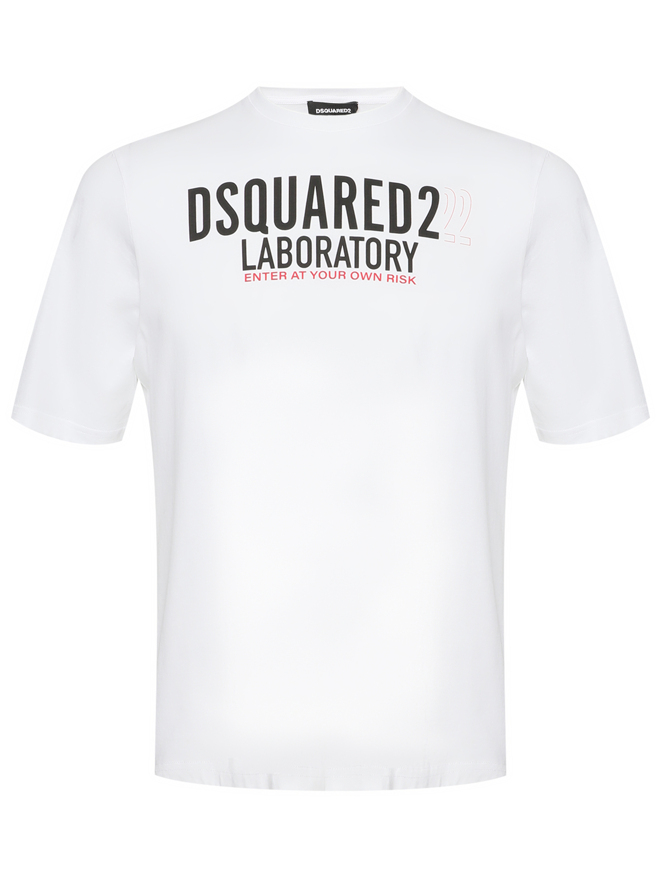 Dsquared2 Футболка из хлопка с принтом