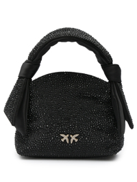 PINKO Атласная сумка на короткой ручке