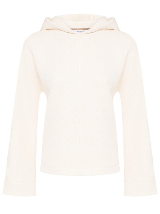 Max Mara Толстовка из хлопка с капюшоном