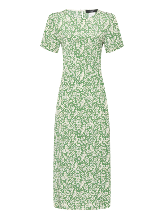 Weekend Max Mara Платье из шелка с разрезами