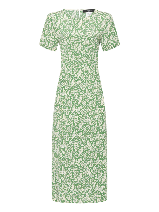 Weekend Max Mara Платье из шелка с разрезами