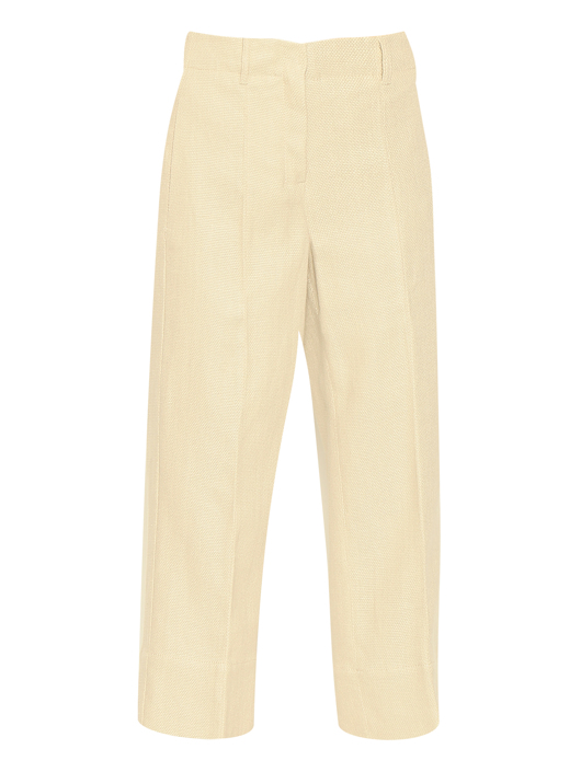 Max Mara Брюки прямого кроя из льна