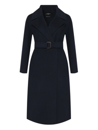 Weekend Max Mara Однотонное пальто из шерсти