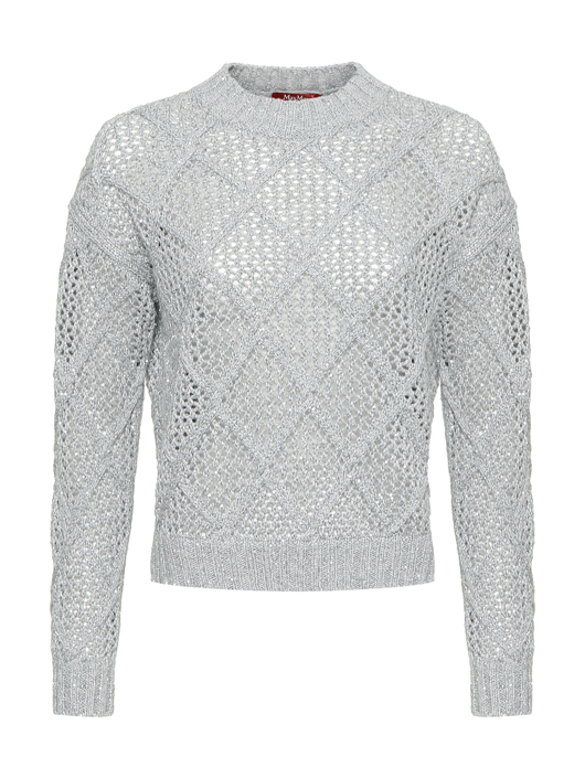Max Mara Джемперы из шерсти и кашемира с люрексом