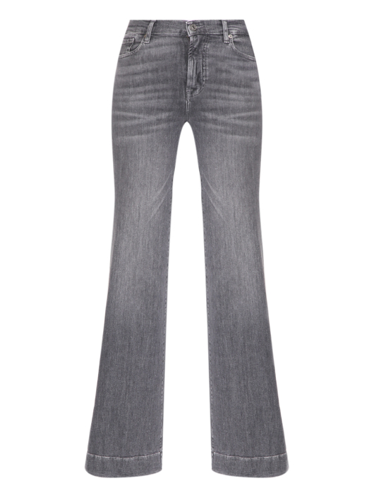 7 For All Mankind Джинсы с потертостями
