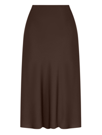 Allude Шелковая однотонная юбка
