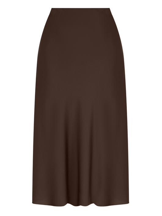 Allude Шелковая однотонная юбка