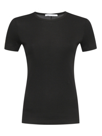 Helmut Lang Футболка из модала и хлопка