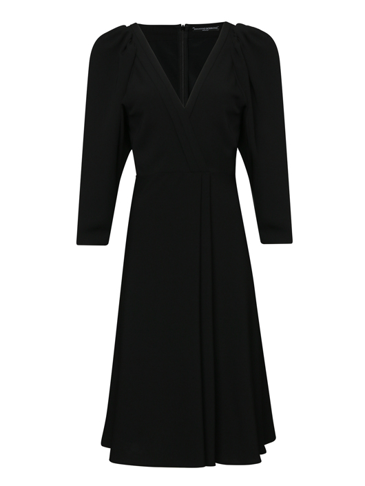 Ermanno Scervino Платье-миди с V-образным вырезом