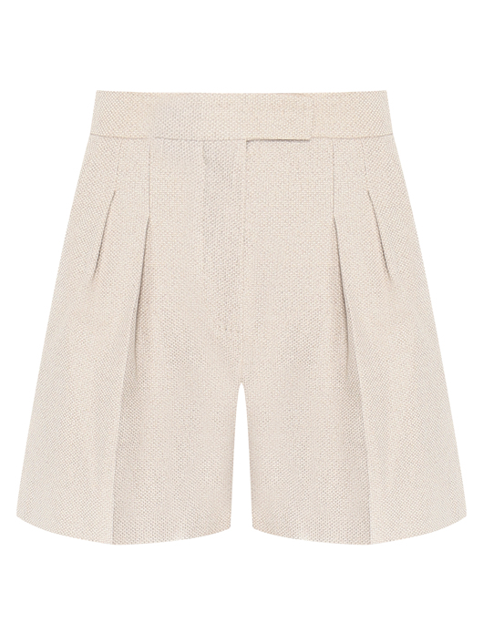 Max Mara Шорты из хлопка с защипами