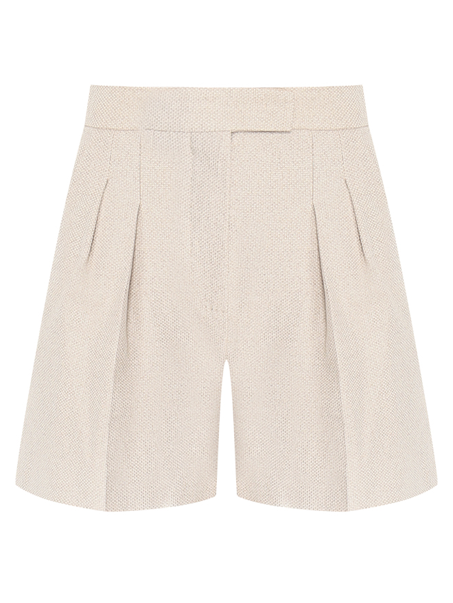 Max Mara Шорты из хлопка с защипами