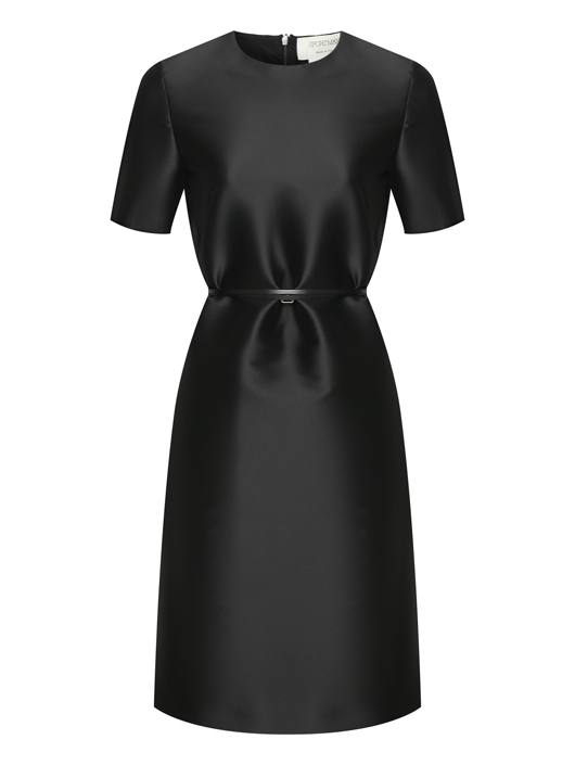Sportmax Платье из плотной ткани прямого кроя
