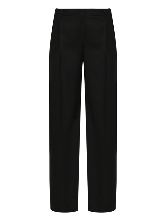 LARDINI Прямые брюки из шерсти