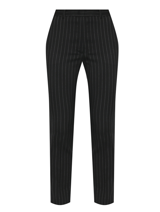 Sportmax Брюки из шерсти в полоску