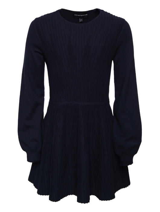 Emporio Armani Трикотажное фактурное платье