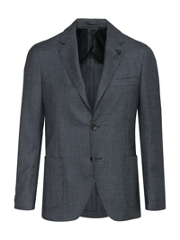 LARDINI Однобортный пиджак из шерсти