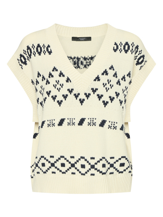 Weekend Max Mara Жилет из хлопковой пряжи