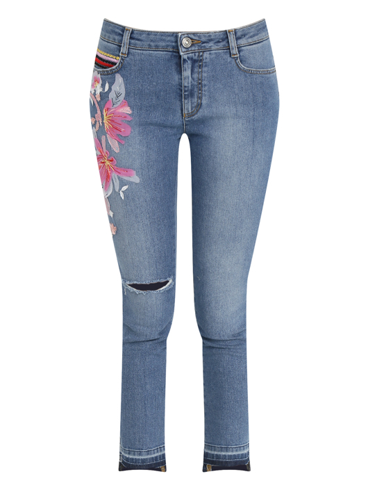 Ermanno Scervino Джинсы с аппликацией