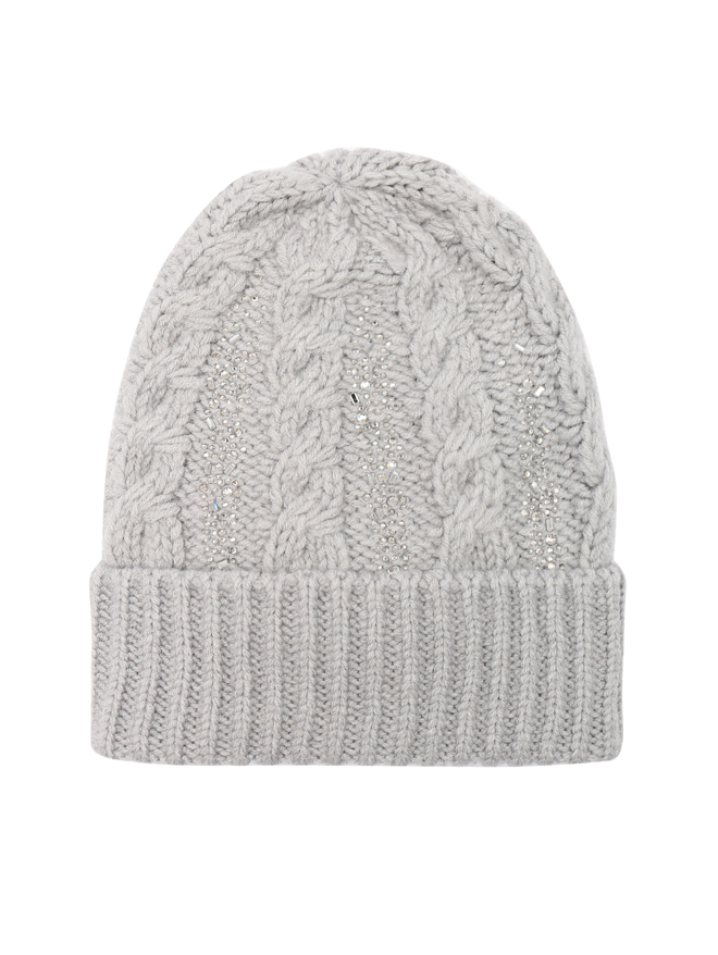 Ermanno Scervino Шапка из смешанной шерсти с кристаллами