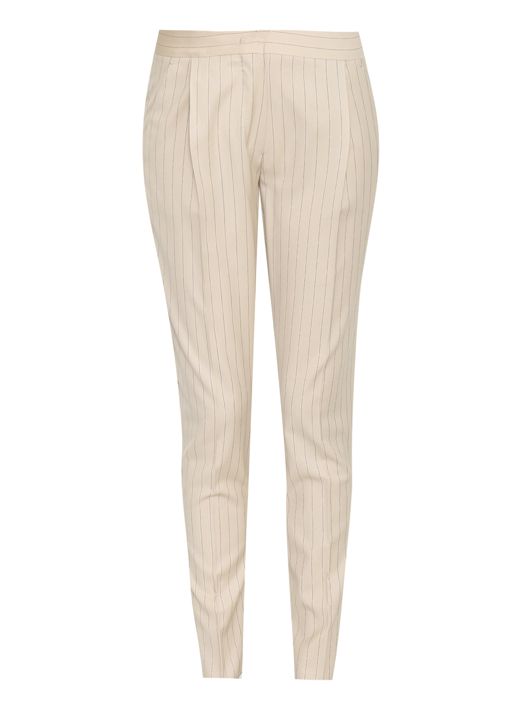 Max Mara Брюки из шерсти в полоску