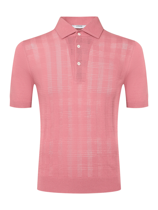 LARDINI Трикотажное поло из хлопка