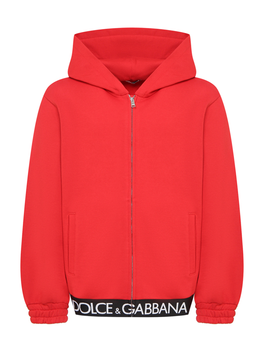 Dolce & Gabbana Хлопковая толстовка с капюшоном
