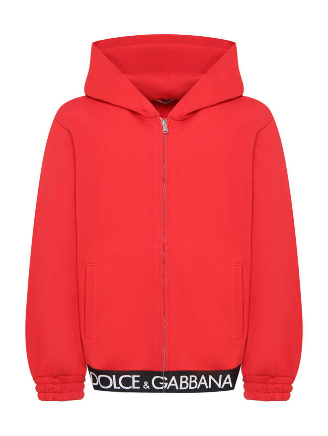 Dolce & Gabbana Хлопковая толстовка с капюшоном