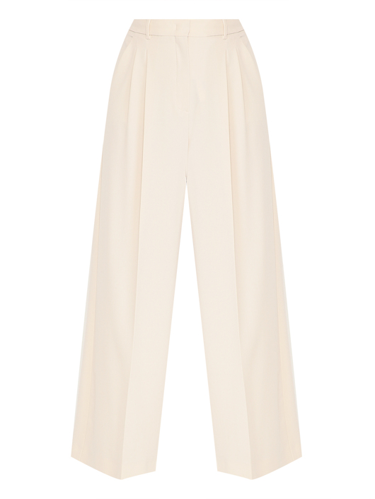 Weekend Max Mara Брюки однотонные с защипами