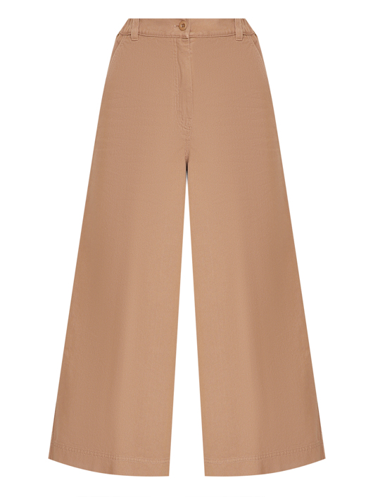 Weekend Max Mara Широкие джинсы из хлопка