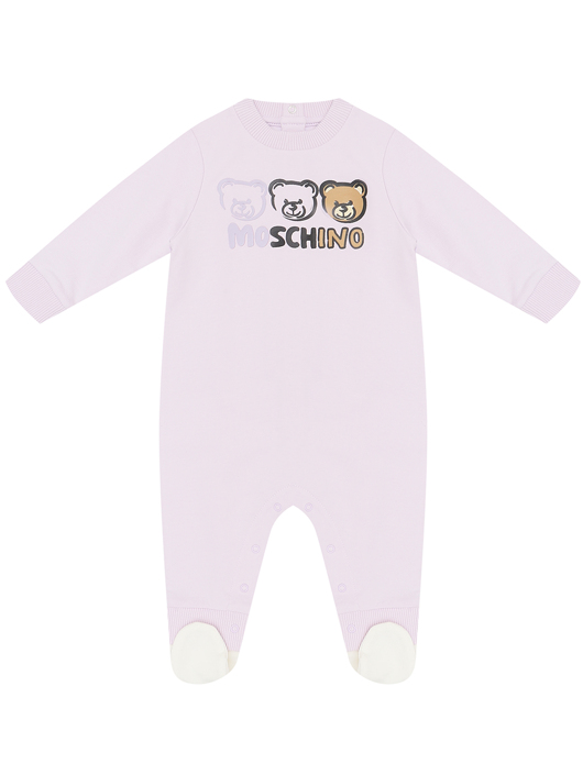 Moschino Комбинезон из хлопка с принтом
