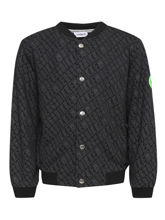 Bikkembergs Бомбер из хлопка с логотипом