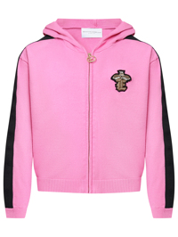 Ermanno Scervino Junior Толстовка свободного кроя с логотипом
