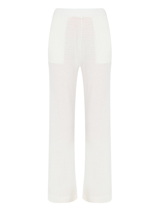 Allude Трикотажные брюки из шерсти на резинке