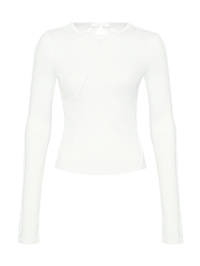 Helmut Lang Водолазка из хлопка с контрастным швом