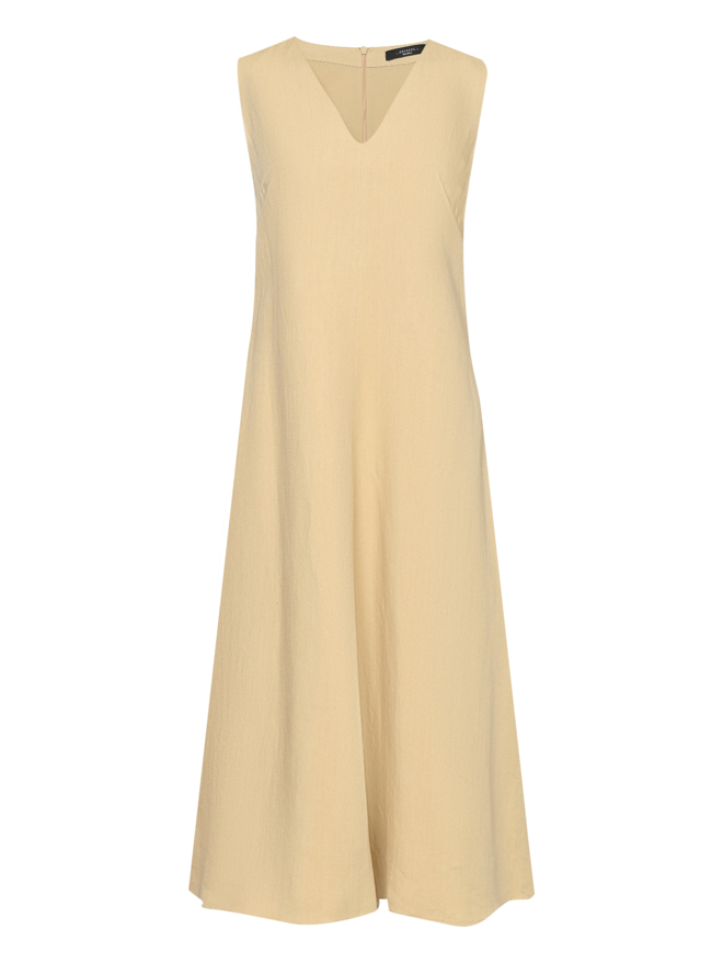 Weekend Max Mara Платье-макси с V-образным вырезом
