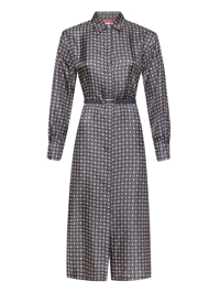 Max Mara Платье из шелка с узором