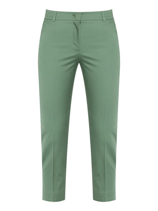 Weekend Max Mara Укороченные брюки из хлопка