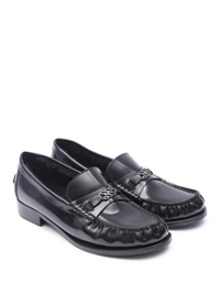 Casadei Утепленные лоферы из кожи