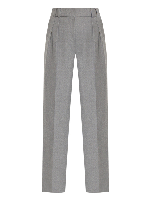 Luisa Spagnoli Брюки из смешанной шерсти с защипами