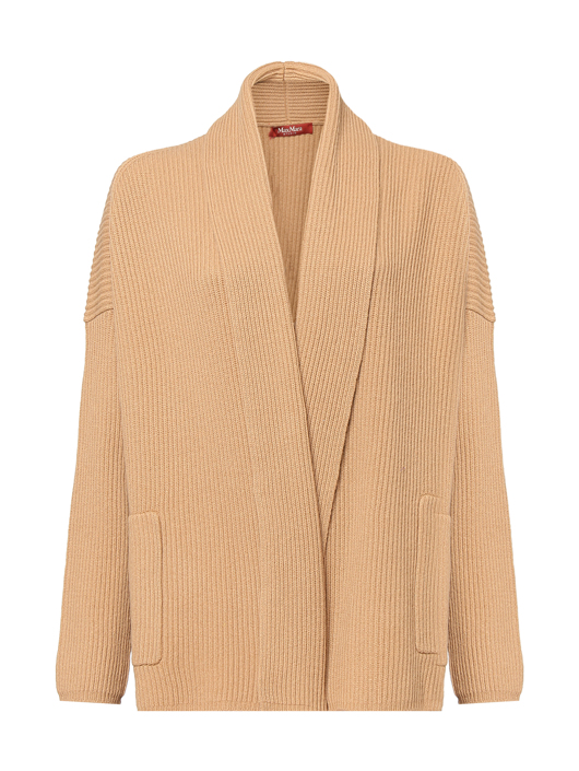 Max Mara Кардиган-накидка из шерсти и кашемира