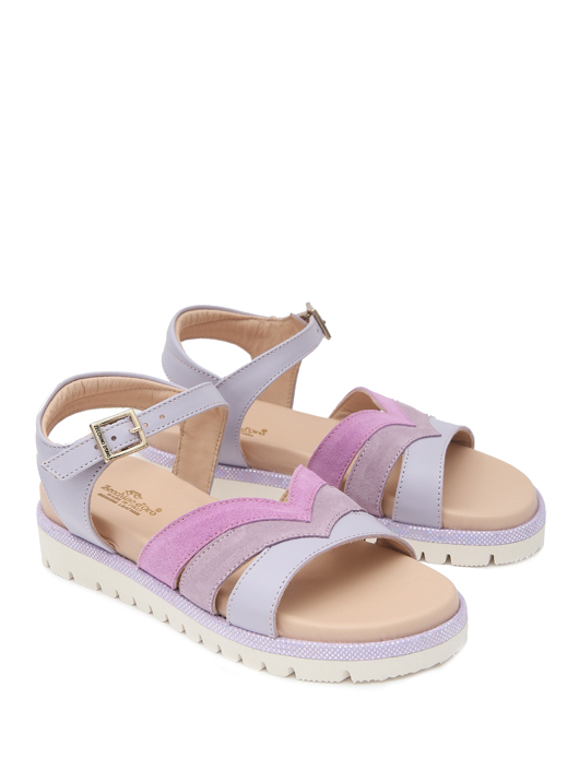 Zecchino d`Oro Босоножкииз из кожи и замши