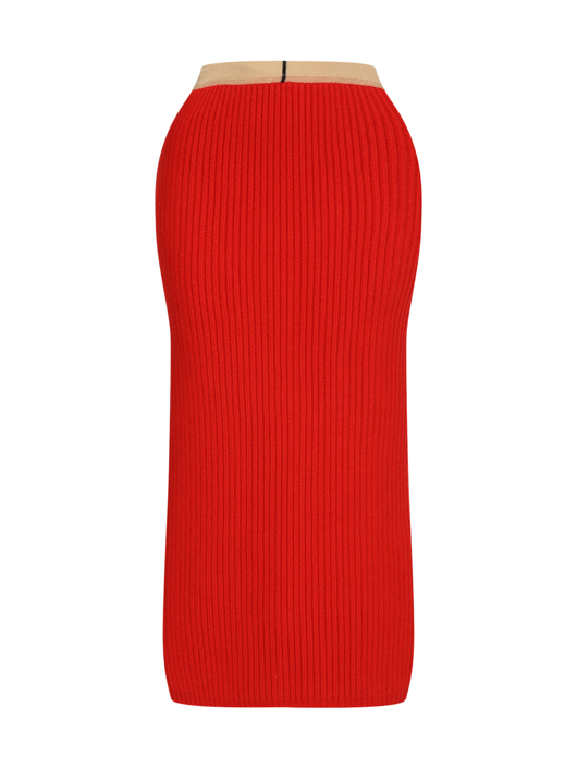 Calvin Klein 205W39NYC Тикотажная юбка из хлопка