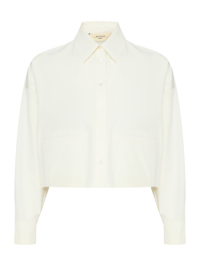 Weekend Max Mara Укороченная рубашка из хлопка