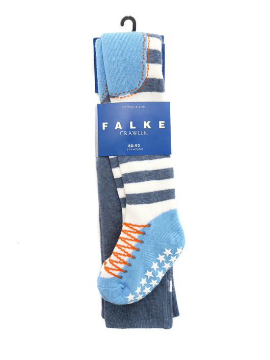 Falke Хлопковые колготки с прорезиненной стопой